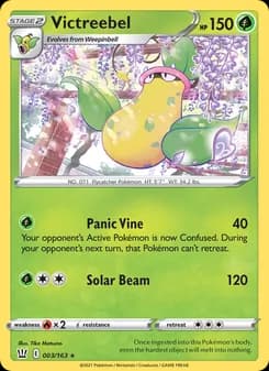 Victreebel card in English