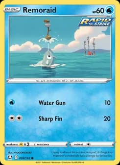 Remoraid card in English