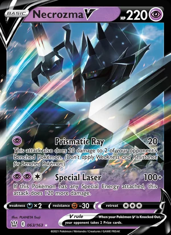 Necrozma V card in English
