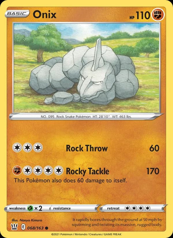 Onix card in English