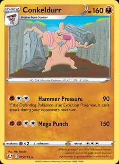 Conkeldurr card in English
