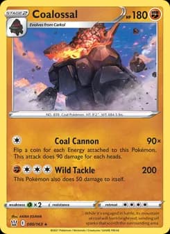 Coalossal card in English