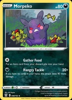 Morpeko card in English