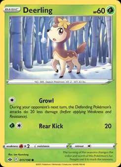 Deerling card in English