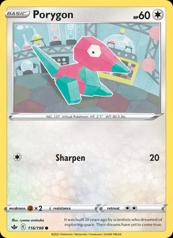 Porygon card in English