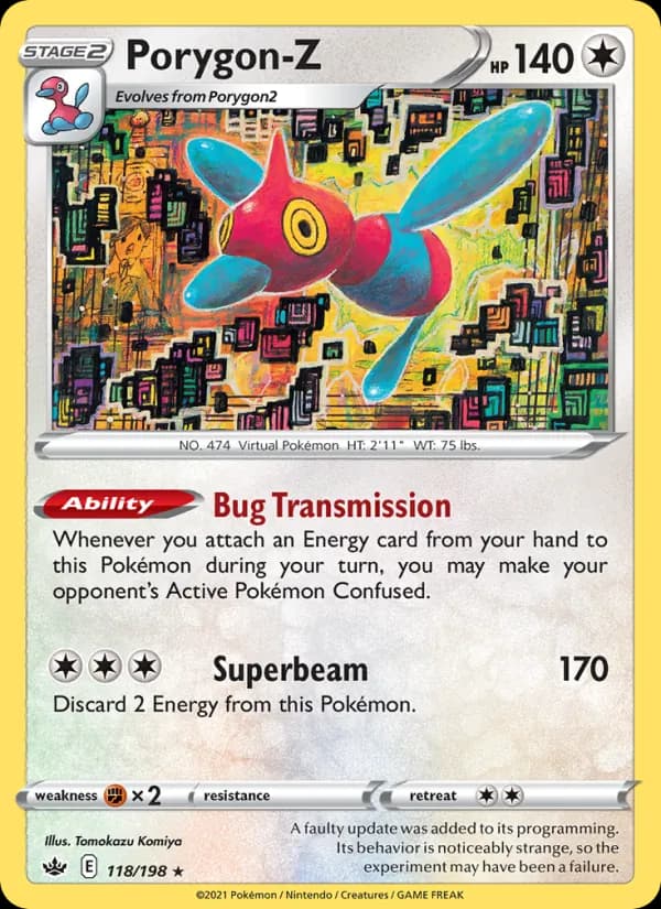 Porygon-Z card in English