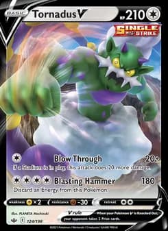 Tornadus V card in English