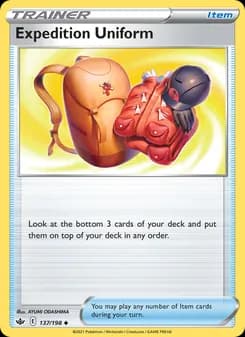 Expedition Uniform card in English