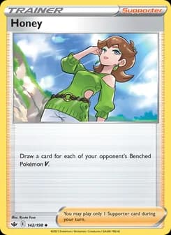 Honey card in English