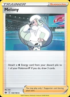 Melony card in English