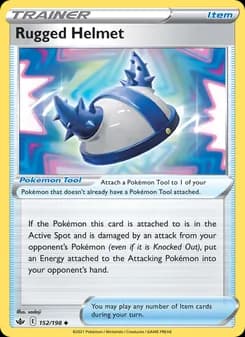 Rugged Helmet card in English