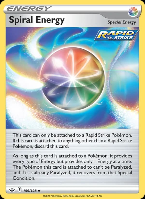 Spiral Energy card in English