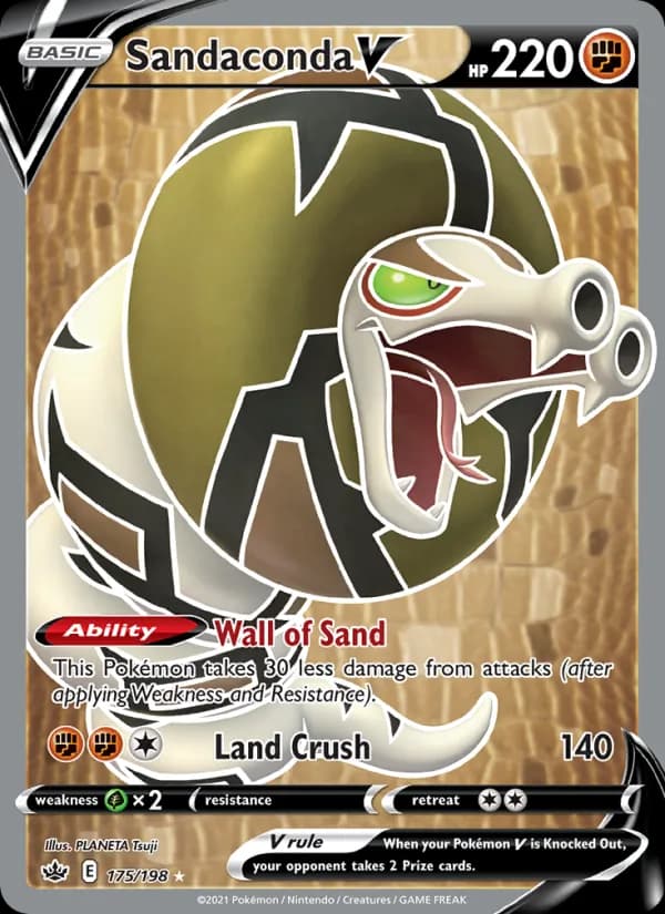 Sandaconda V card in English