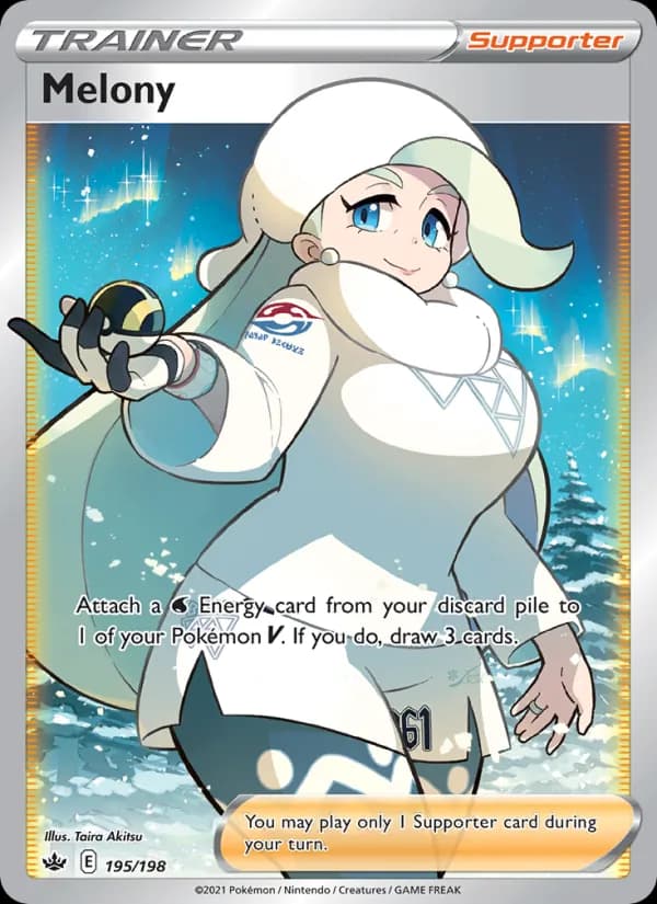 Melony card in English
