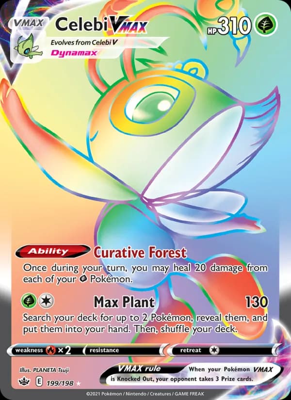 Celebi VMAX card in English