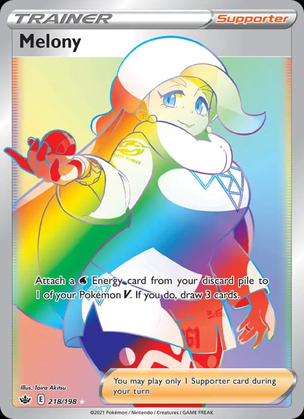 Melony card in English