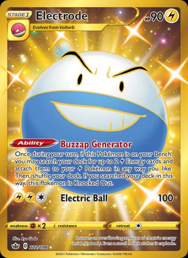 Electrode card in English