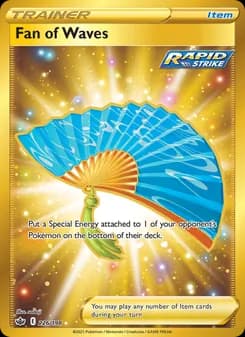 Fan of Waves card in English