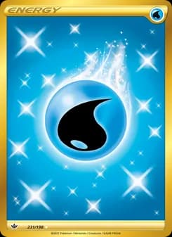 Water Energy card in English