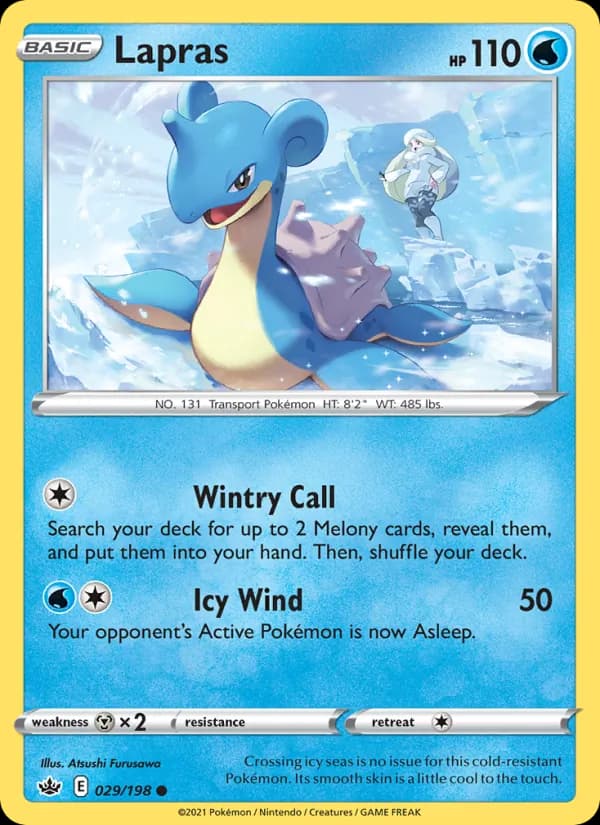 Lapras card in English