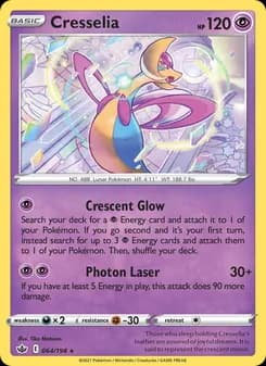 Cresselia card in English