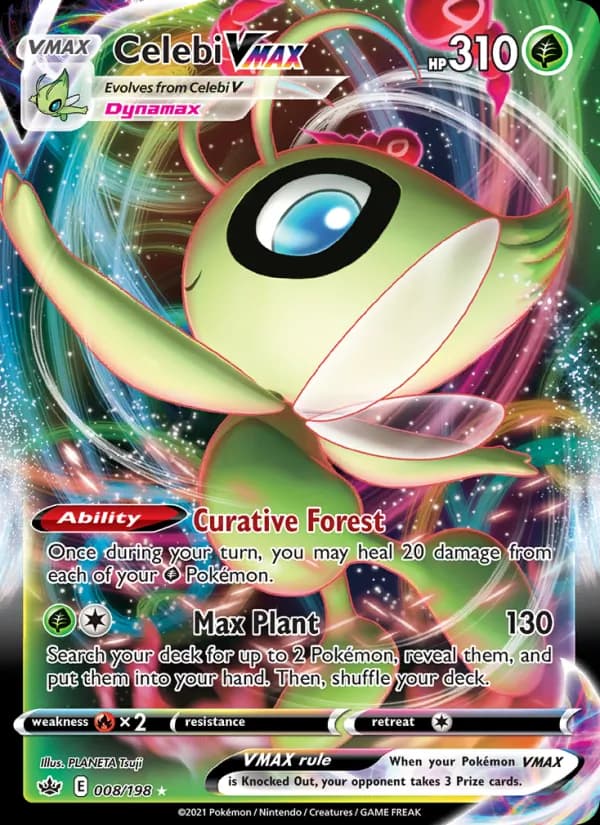 Celebi VMAX card in English