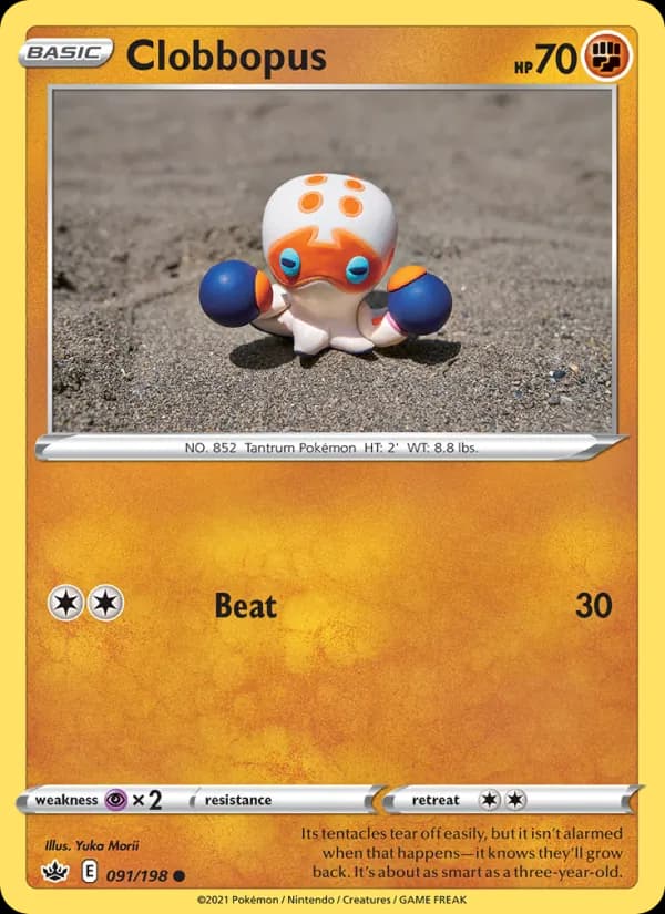 Clobbopus card in English