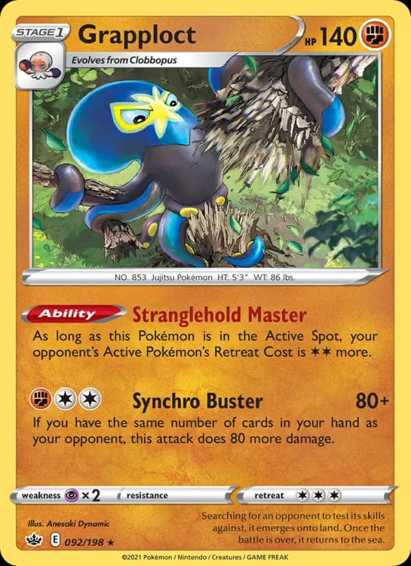 Grapploct card in English