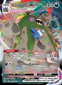 Garbodor VMAX card in English