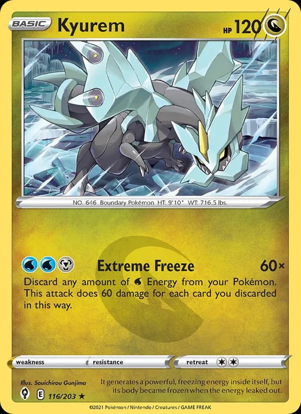 Kyurem card in English