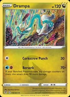 Drampa card in English