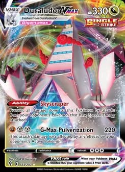 Duraludon VMAX card in English