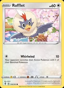 Rufflet card in English