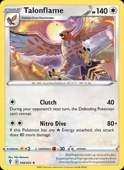 Talonflame card in English