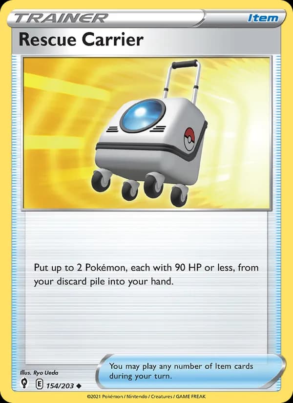 Rescue Carrier card in English