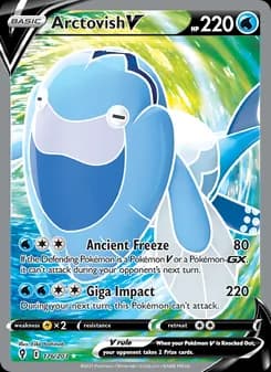 Arctovish V card in English