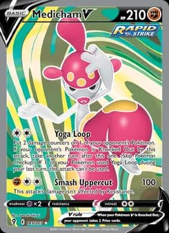 Medicham V card in English