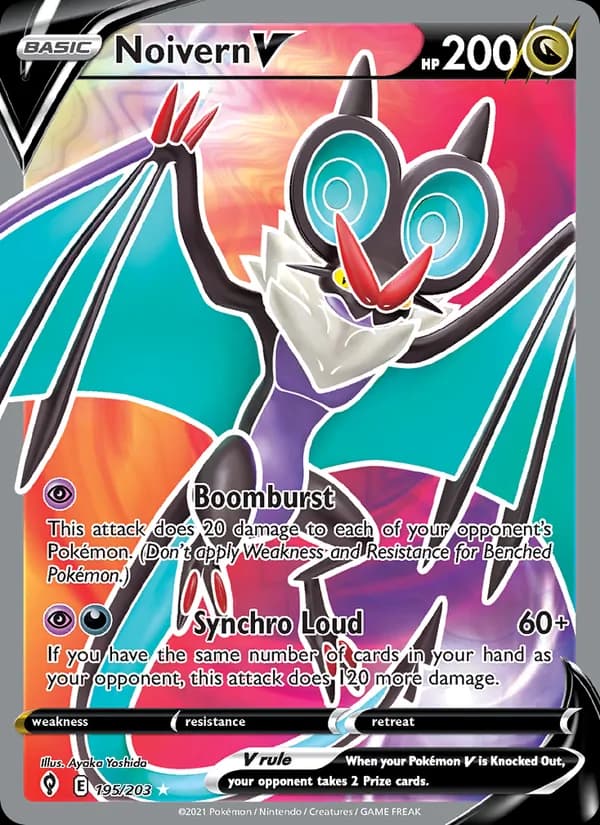 Noivern V card in English