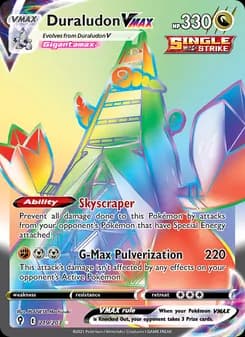Duraludon VMAX card in English