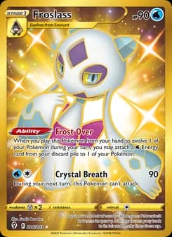 Froslass card in English