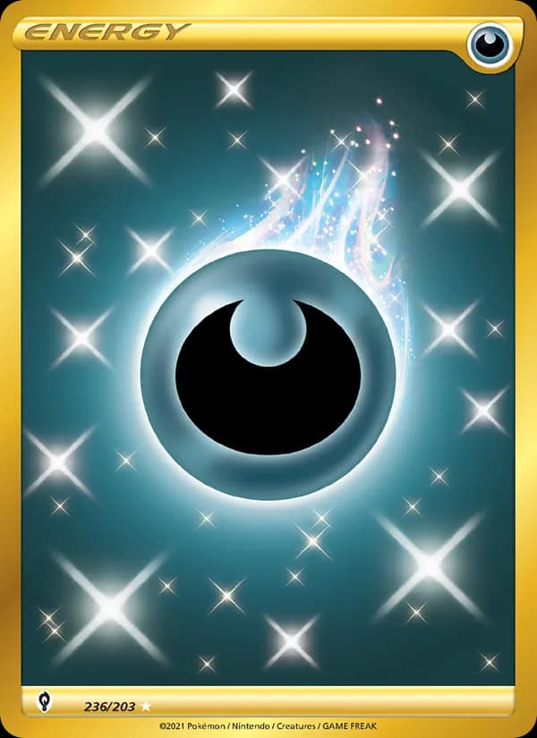 Darkness Energy card in English
