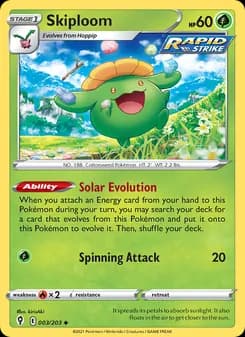 Skiploom card in English