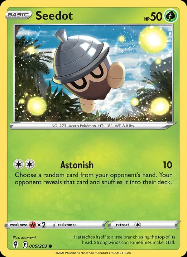 Seedot card in English