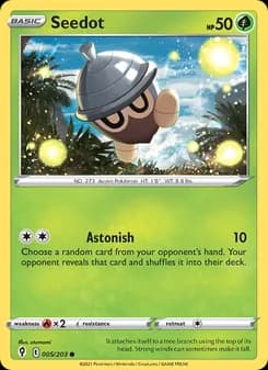 Seedot card in English