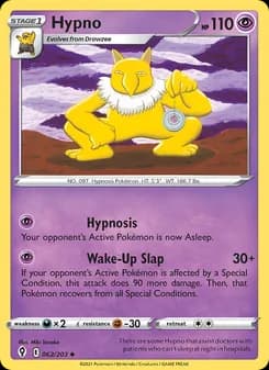 Hypno card in English