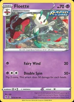 Floette card in English