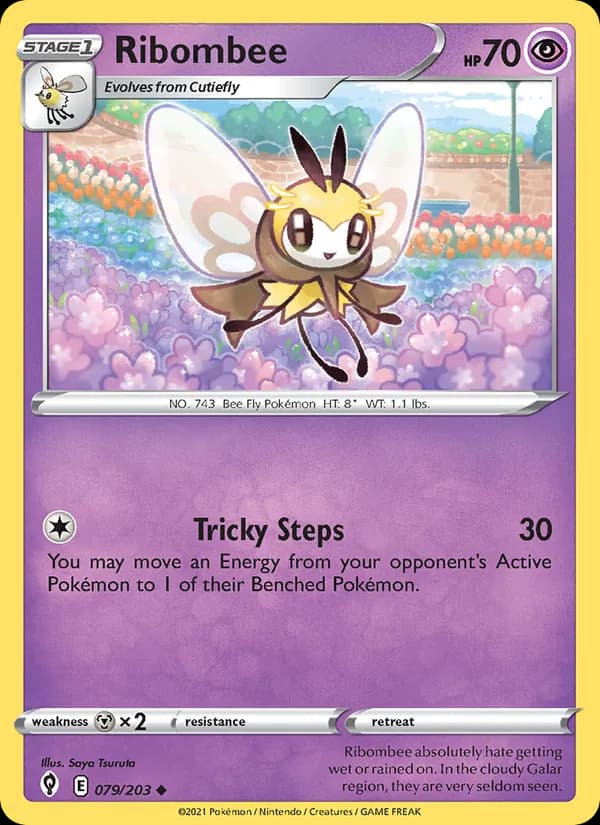 Ribombee card in English