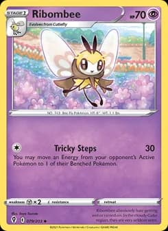 Ribombee card in English