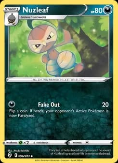 Nuzleaf card in English