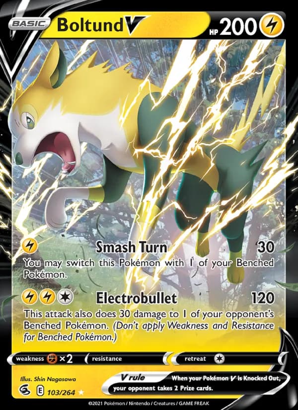 Boltund V card in English